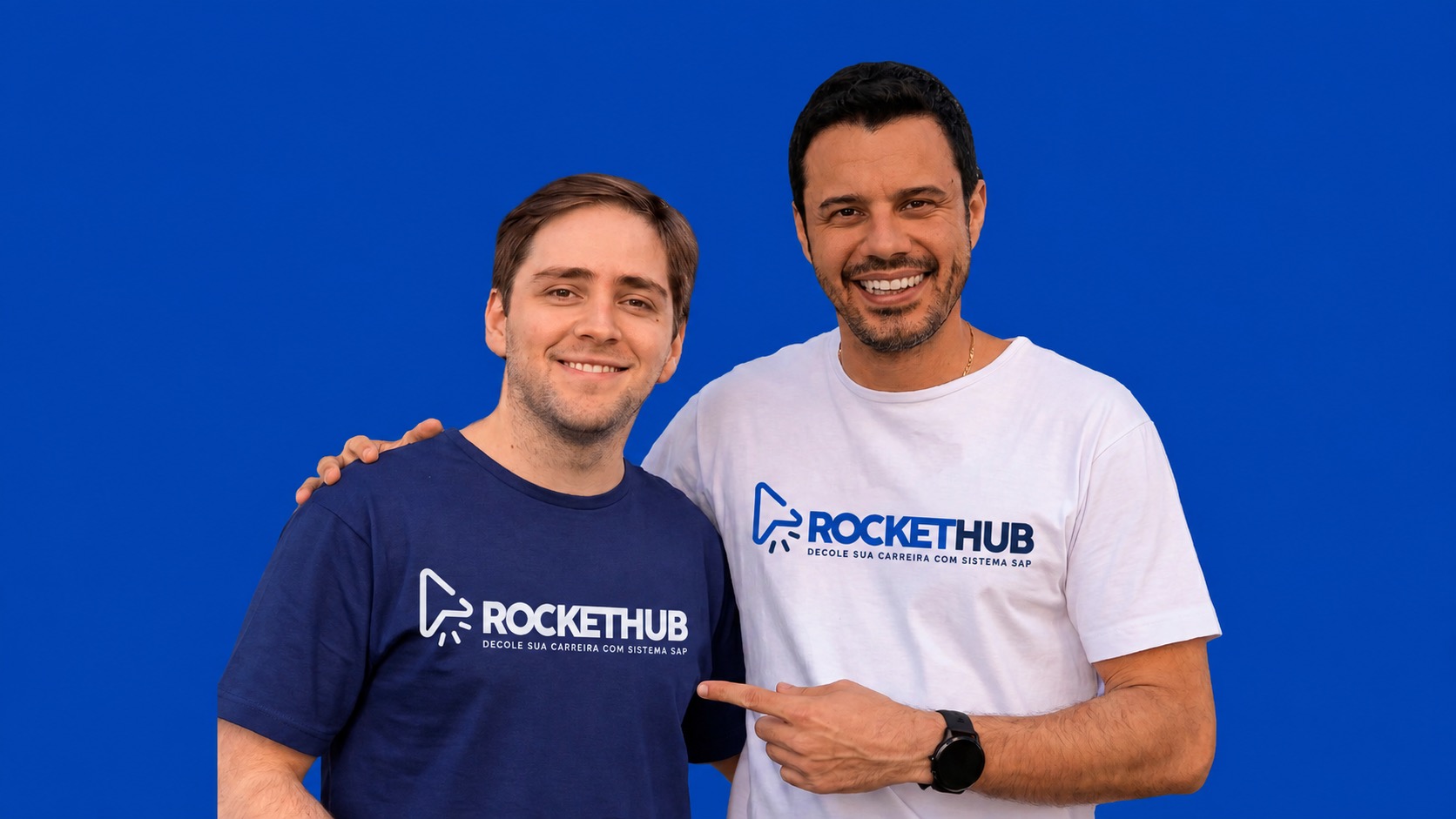 Marcos Lopes e Pablo Curti, consultores à frente da RocketHub